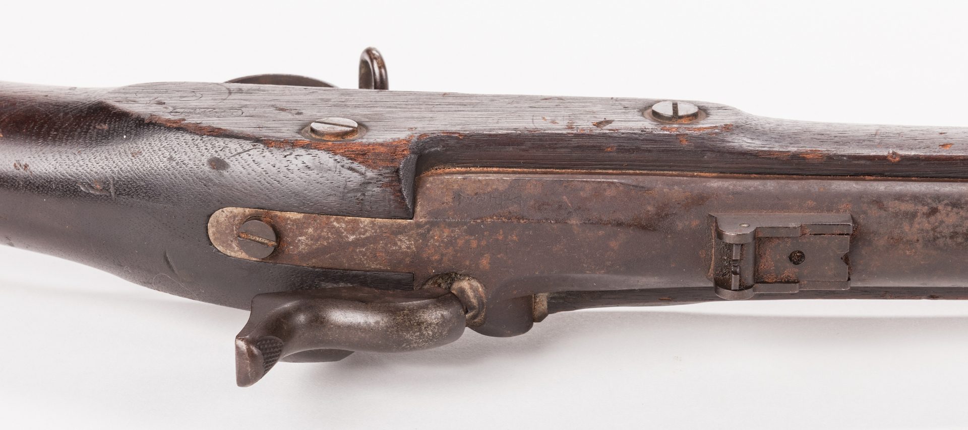 Lot 217: 2 Civil War Rifles, Springfield & Perry