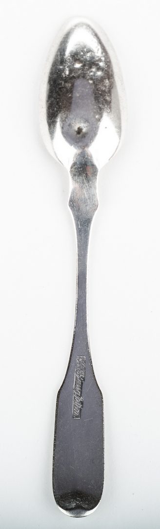 Lot 288: Early Natchez, MS Coin Silver Spoon