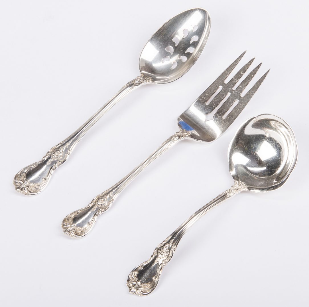 Lot 298: 80 Piece Towle Old Master Sterling Flatware