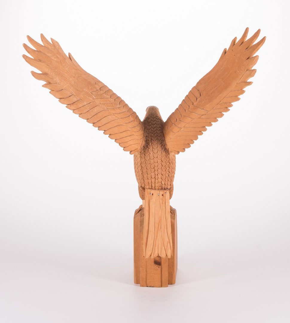 Lot 344: Sulton Rogers Carving, Eagle