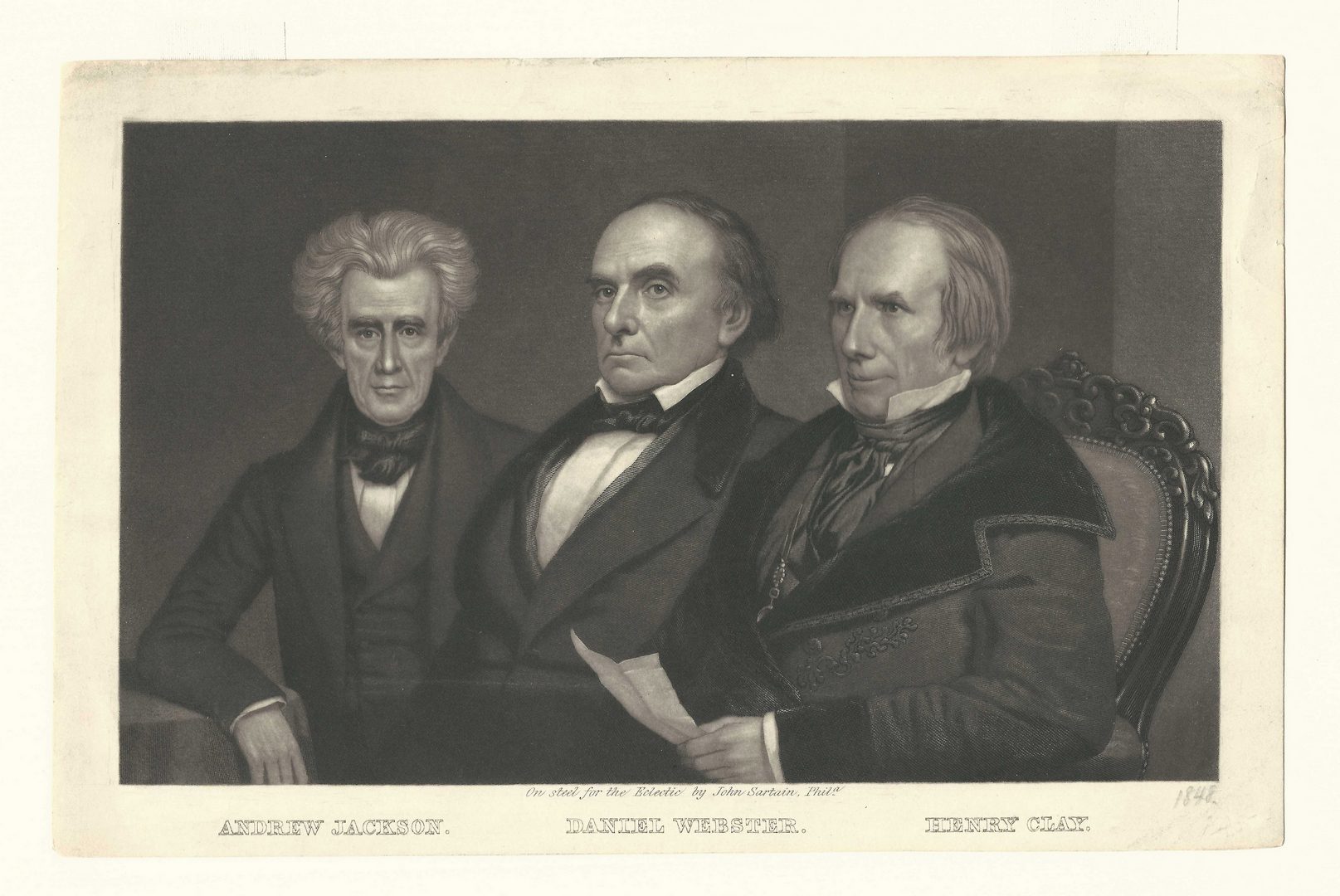 Lot 433: President Andrew Jackson Images and Ephemera, 19 pcs.