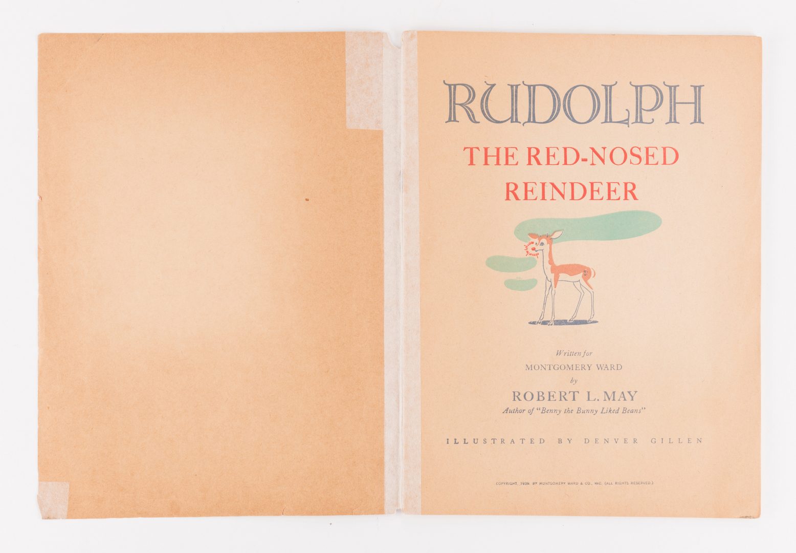 Lot 464: Rudolph the Red-Nosed Reindeer 1st Ed