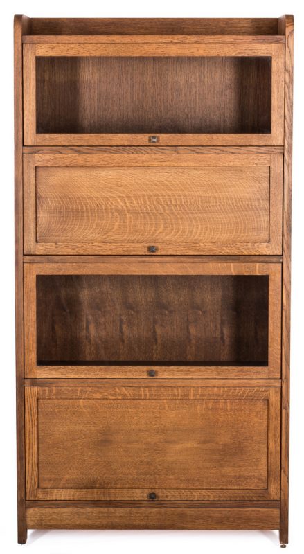 Lot 510: Contemporary Stickley Barrister Bookcase