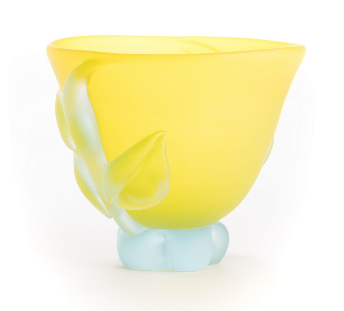 Lot 515: Tommie Rush Art Glass Vase