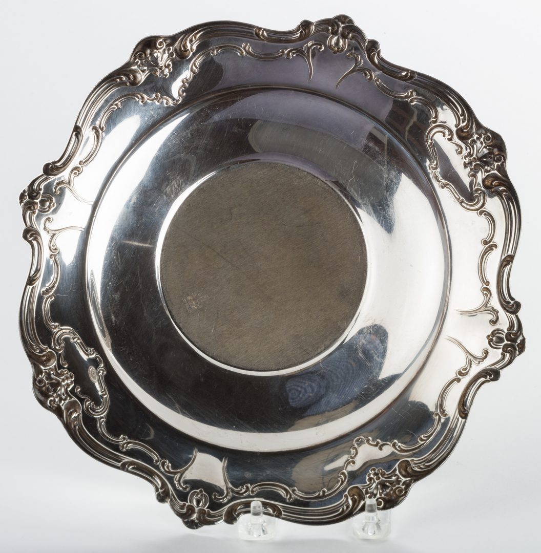 Lot 551: Sterling Bowl, Plate and Tray, Chantilly Duchess and Nordic patterns