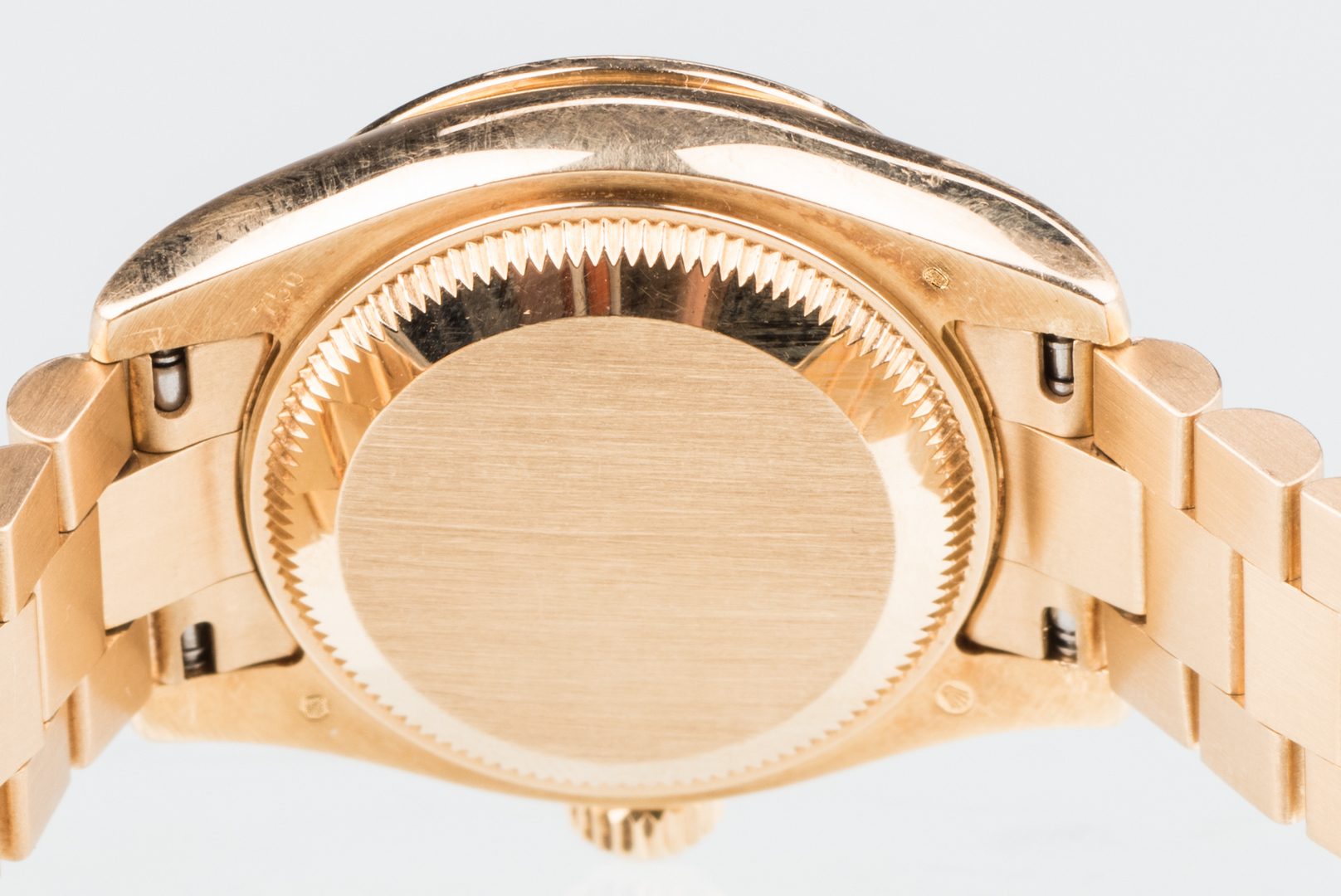Lot 57: Ladies all 18K Rolex Datejust Diamond Watch