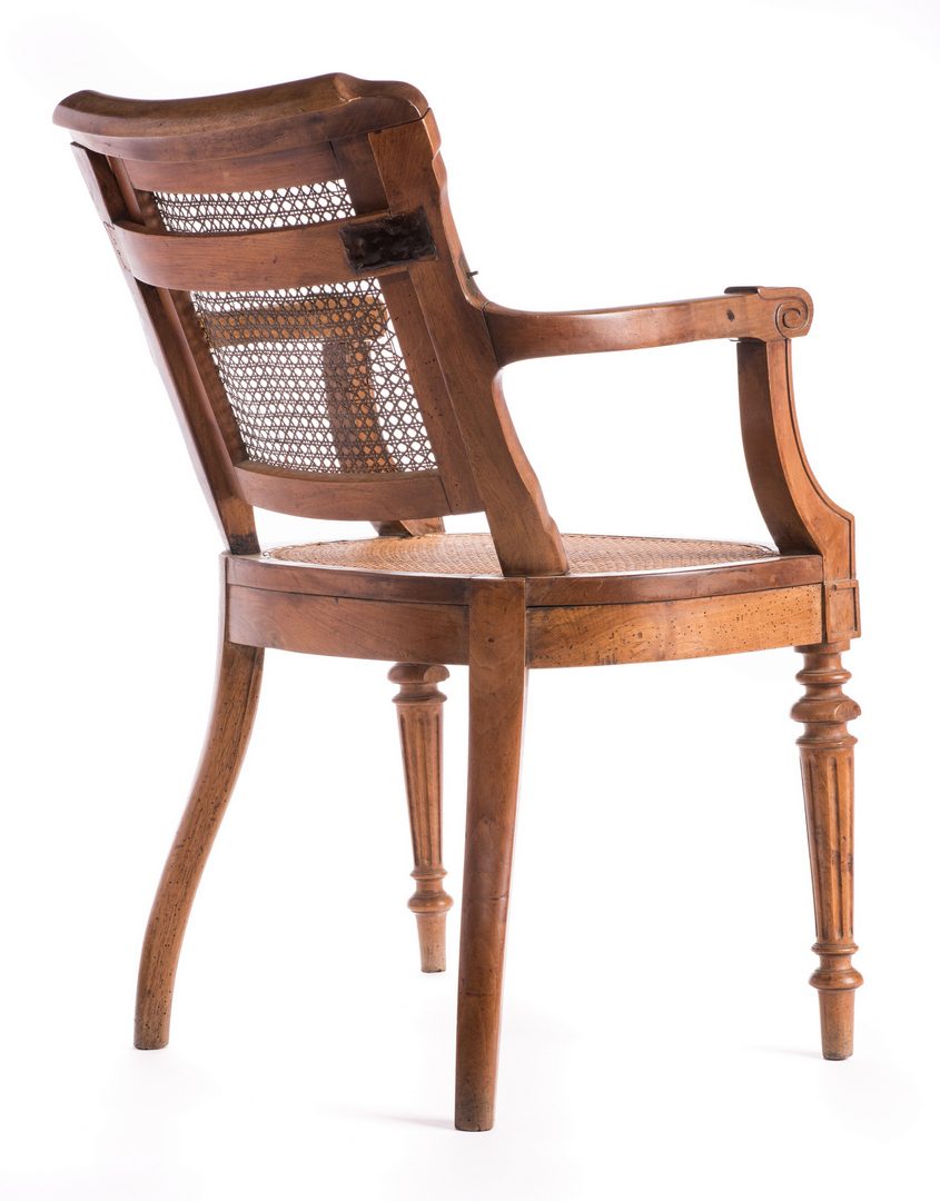 Lot 653: Anglo-Indian or Ceylonese Arm Chair