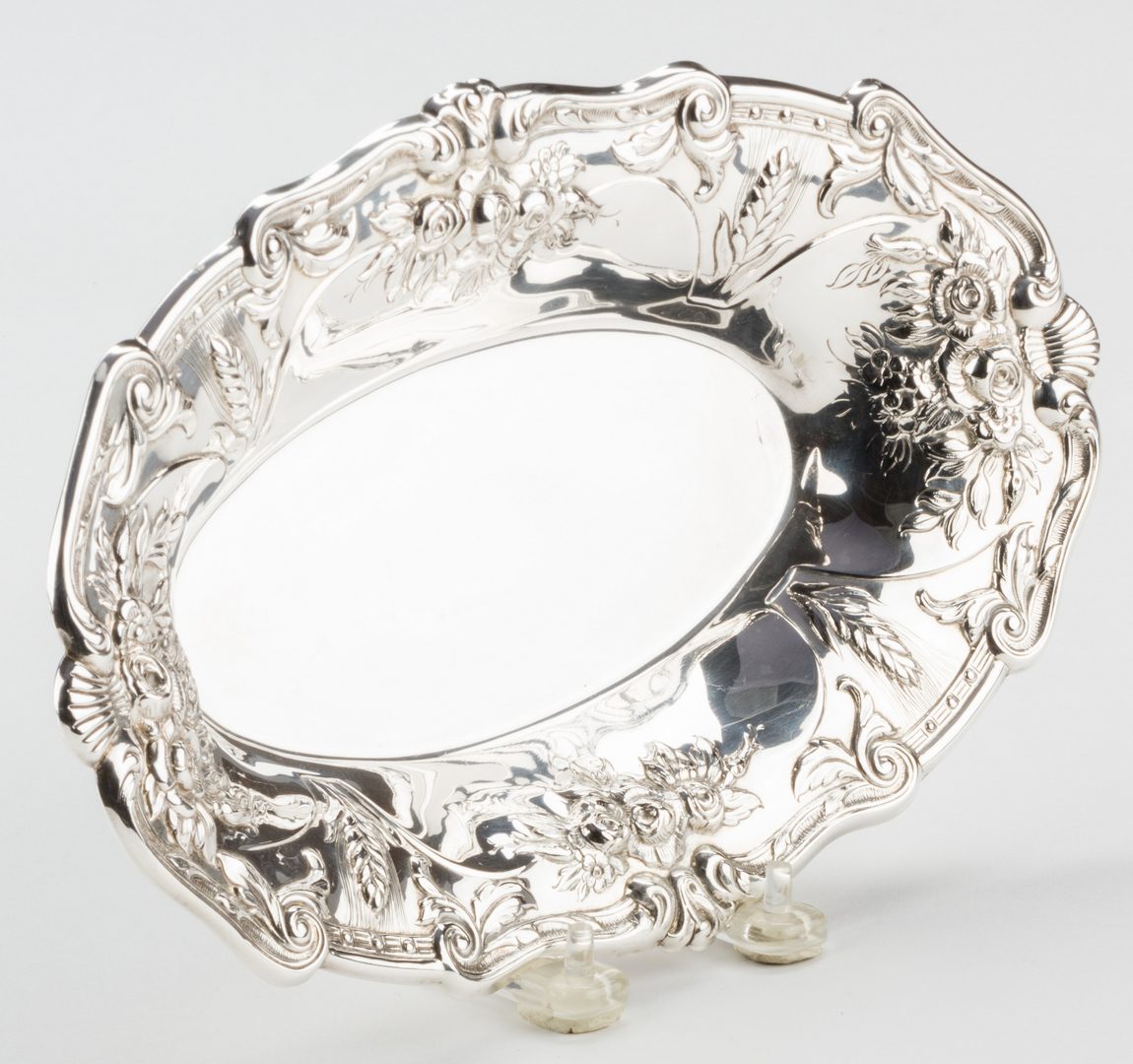 Lot 689: 3 Sterling Hollowware Pieces