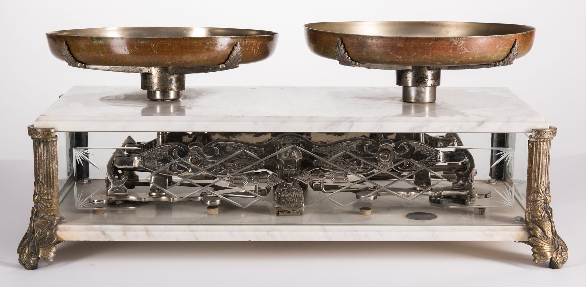 Lot 705: Large Argentinian Double Pan Scale