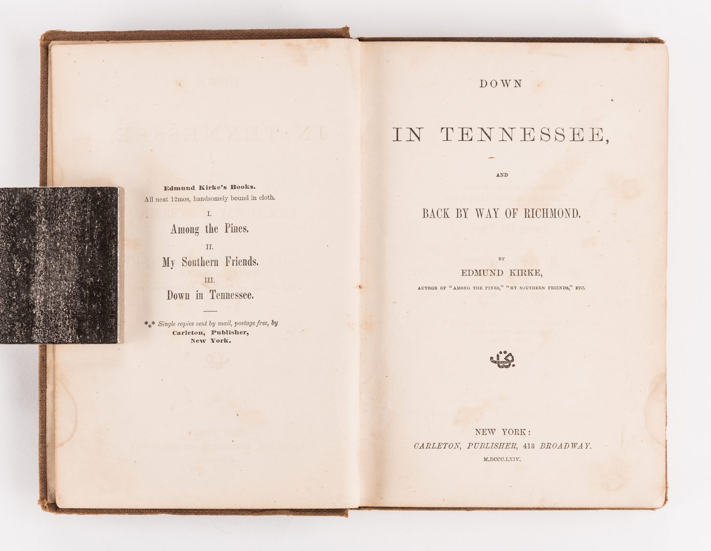 Lot 769: 10 Tennessee Related Books