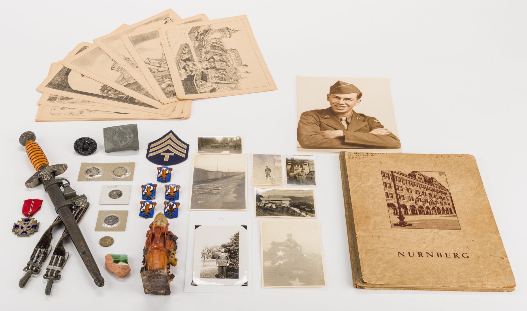 Lot 779: Post WWII Archive of Charles Weiler, 47 items total