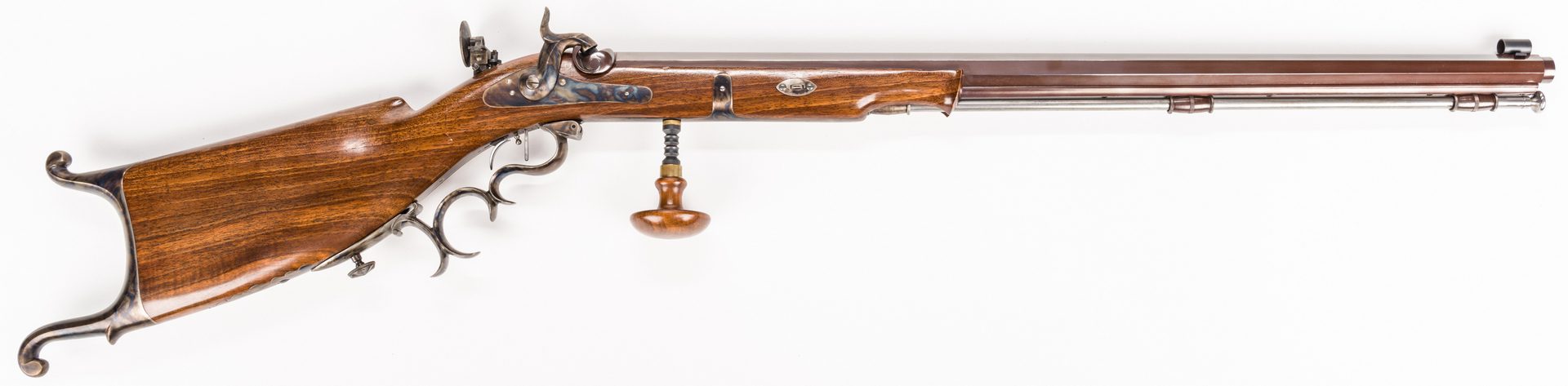 Lot 793: Pedersoli Waadtlander Target Rifle, .45 Caliber
