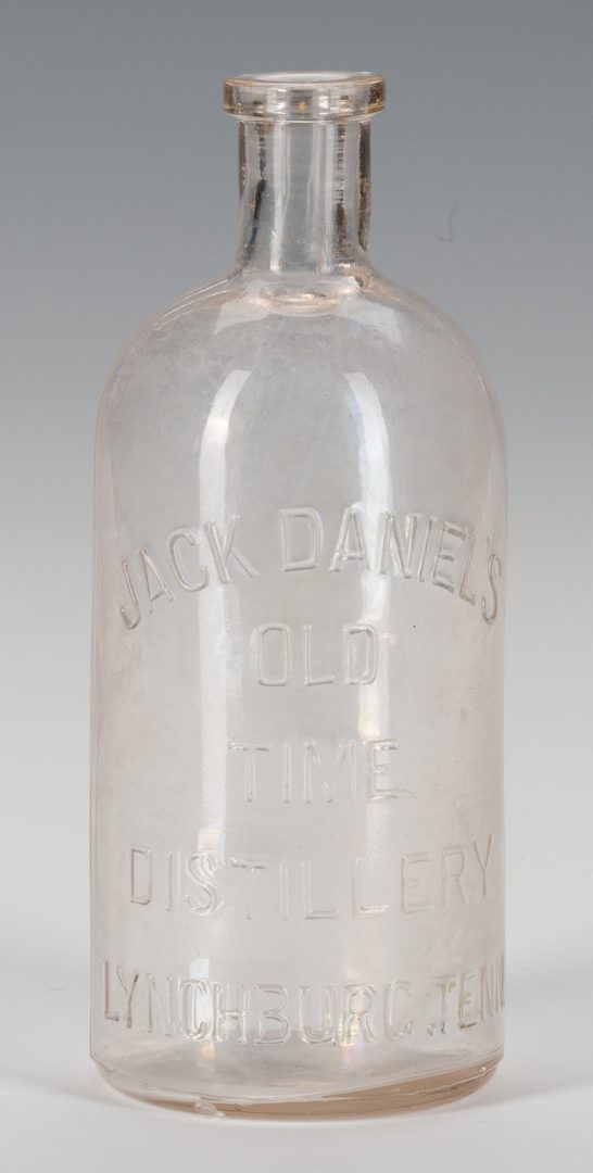 Lot 798: Jack Daniels Whiskey Bottle, 19th C.