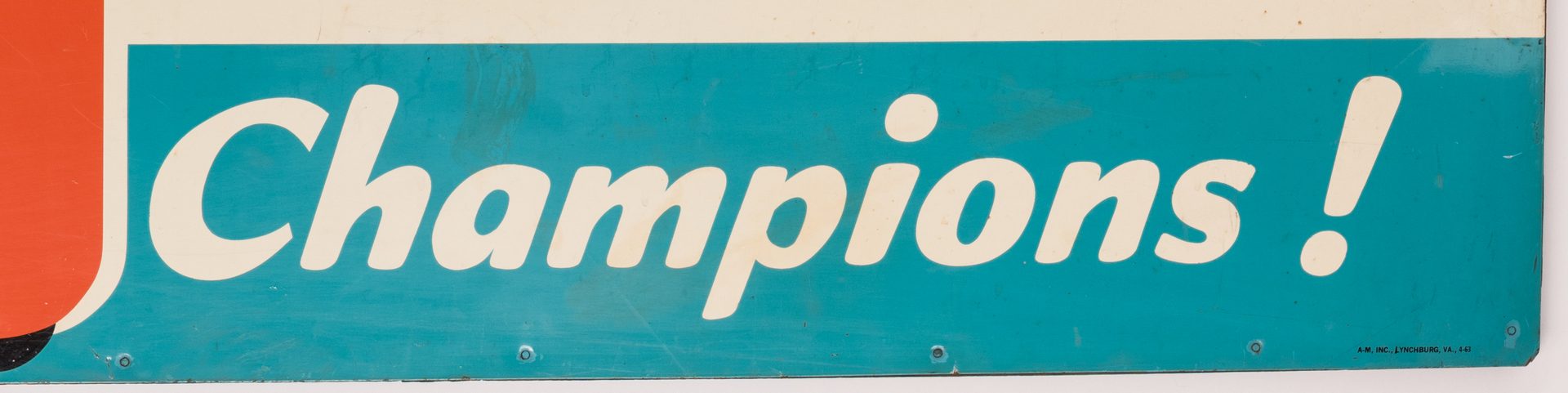 Lot 806: Oilzum SST Advertising Sign, 36 x 72, Wooden Supports