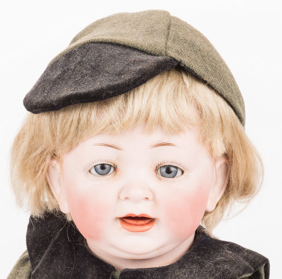 Lot 830: 3 Male Bisque Dolls