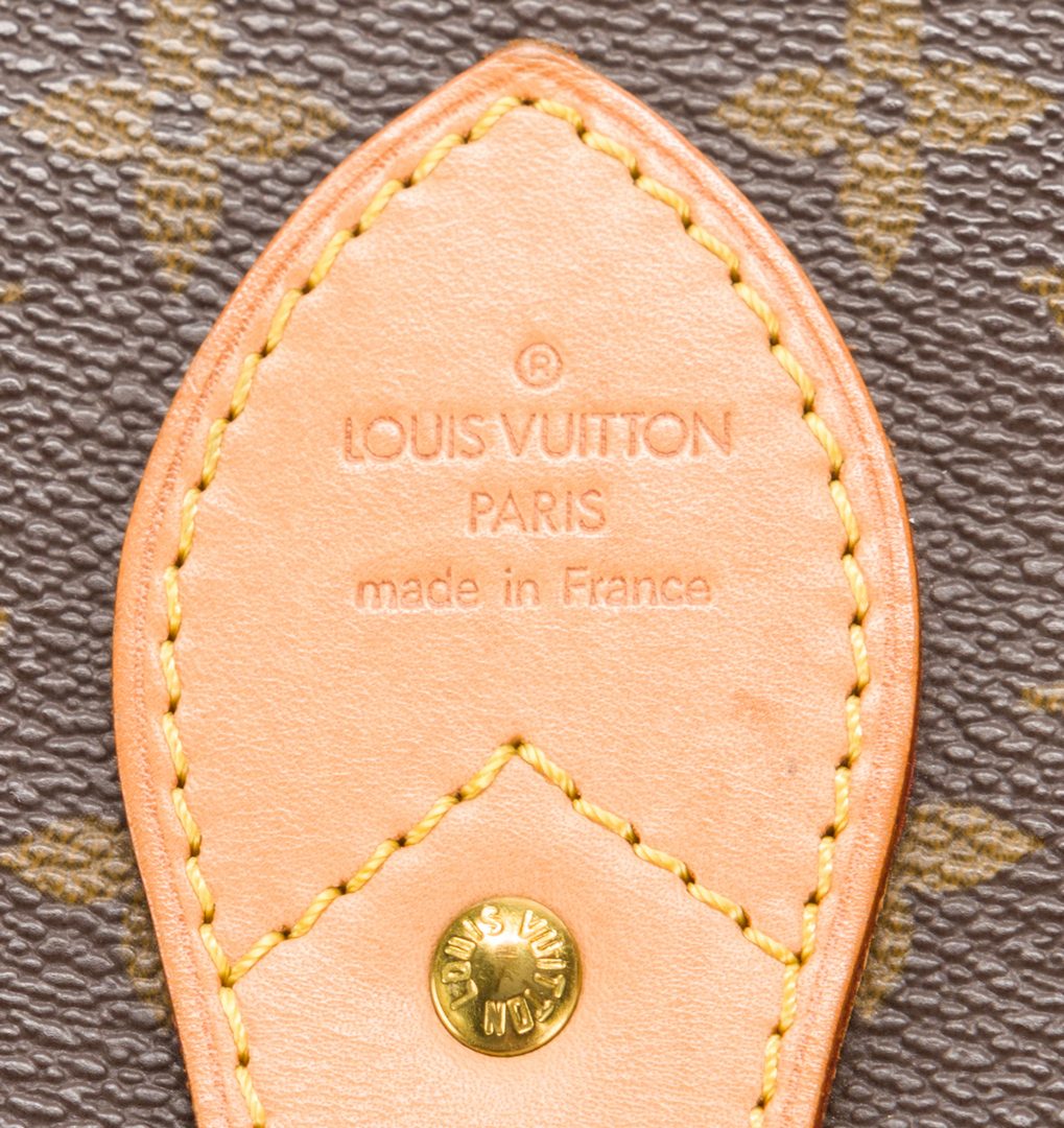 Lot 833: Louis Vuitton Monogram Canvas Hunting Satchel