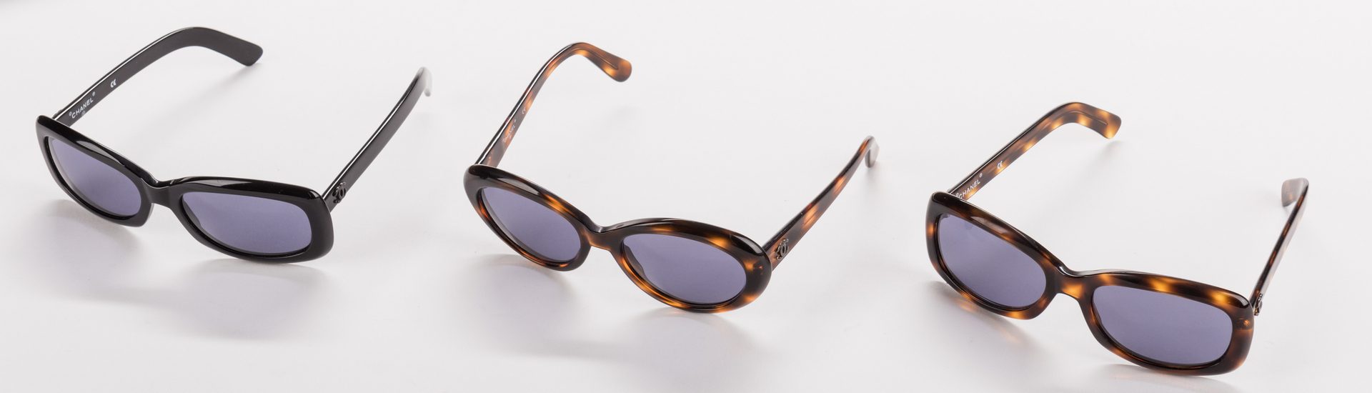 Lot 837: 5 Pairs of Designer Sunglasses, inc. Prada, Chanel