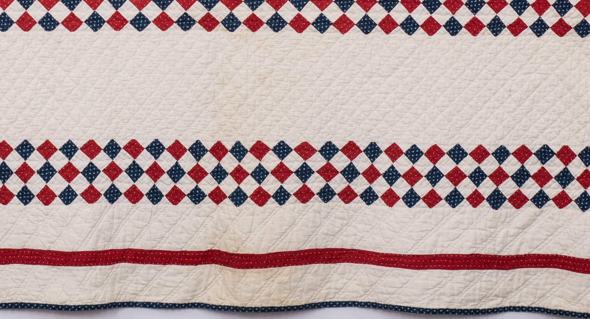 Lot 845: 2 East TN Red, White & Blue Quilts