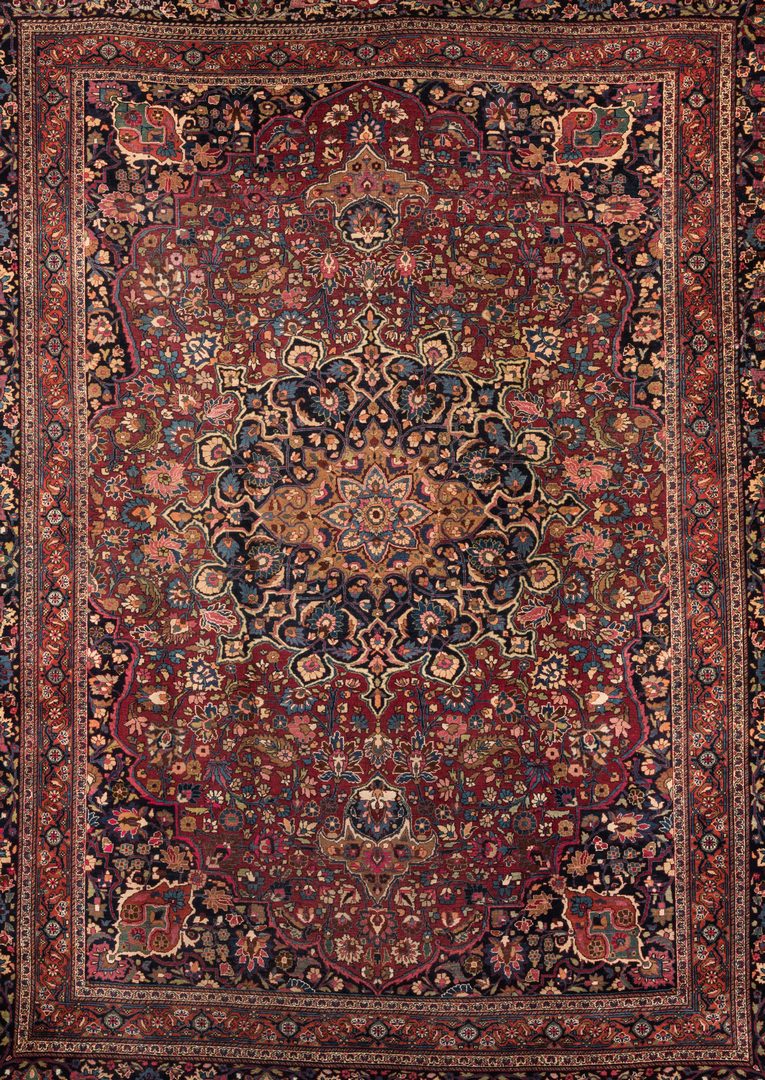 Lot 854: Semi-antique Persian Tabriz Carpet