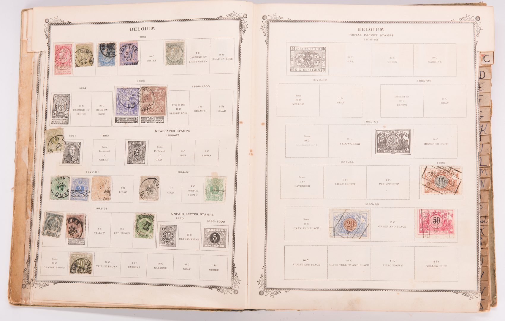 Lot 114: Scott's International Postage Stamp Album, 1902