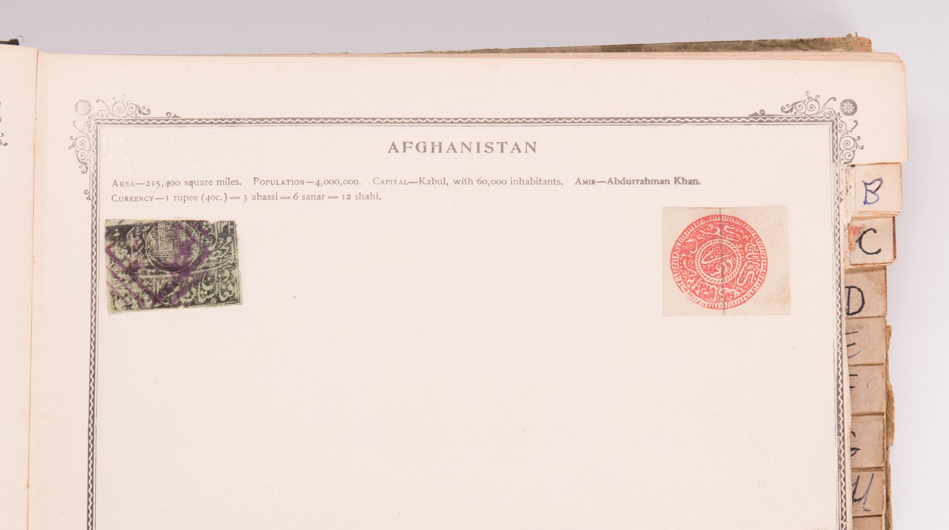 Lot 114: Scott's International Postage Stamp Album, 1902