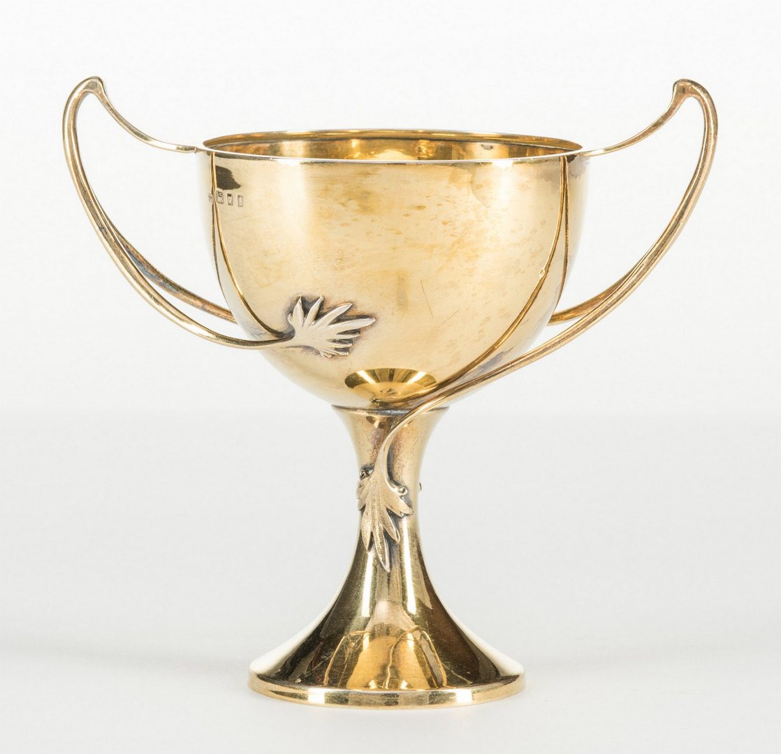 Lot 125: English Gilded Sterling Cup