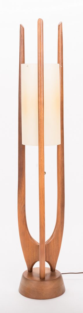Lot 199: Mid-Century Modern Sculptural Teak Lamp