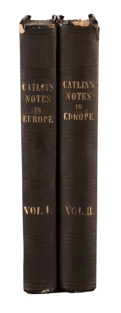 Lot 219: Catlin's Notes in Europe 2 vols