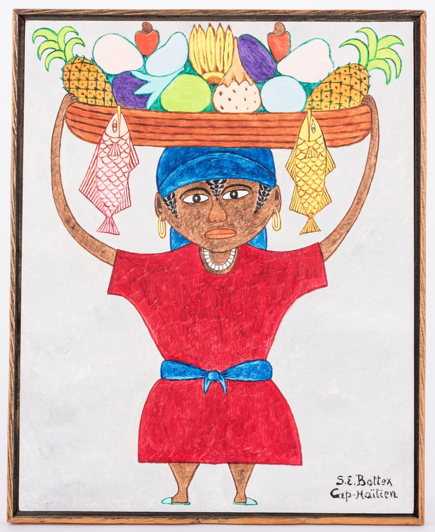 Lot 223: Seymour Etienne Bottex Haitian Painting