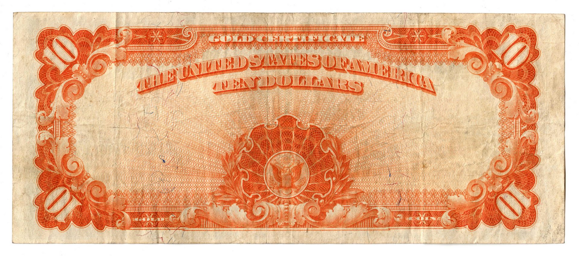 Lot 64: 1922 US $10 Gold Certificate Pair