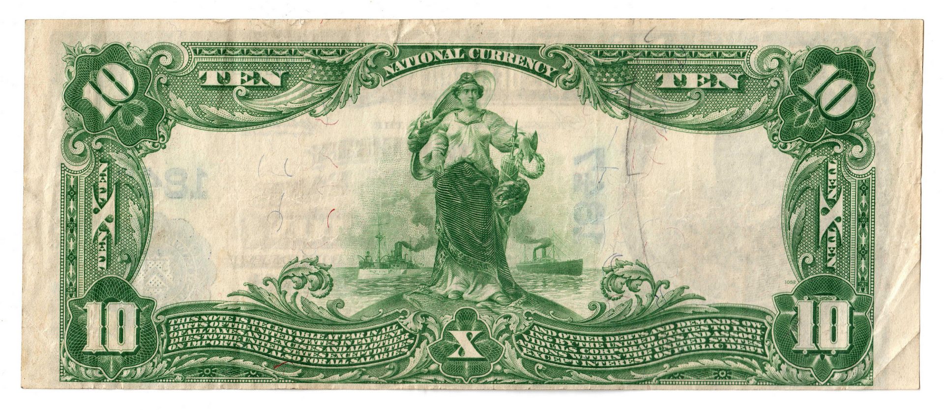 Lot 71: 1902 $10 Liberty National Bank of Covington Nation