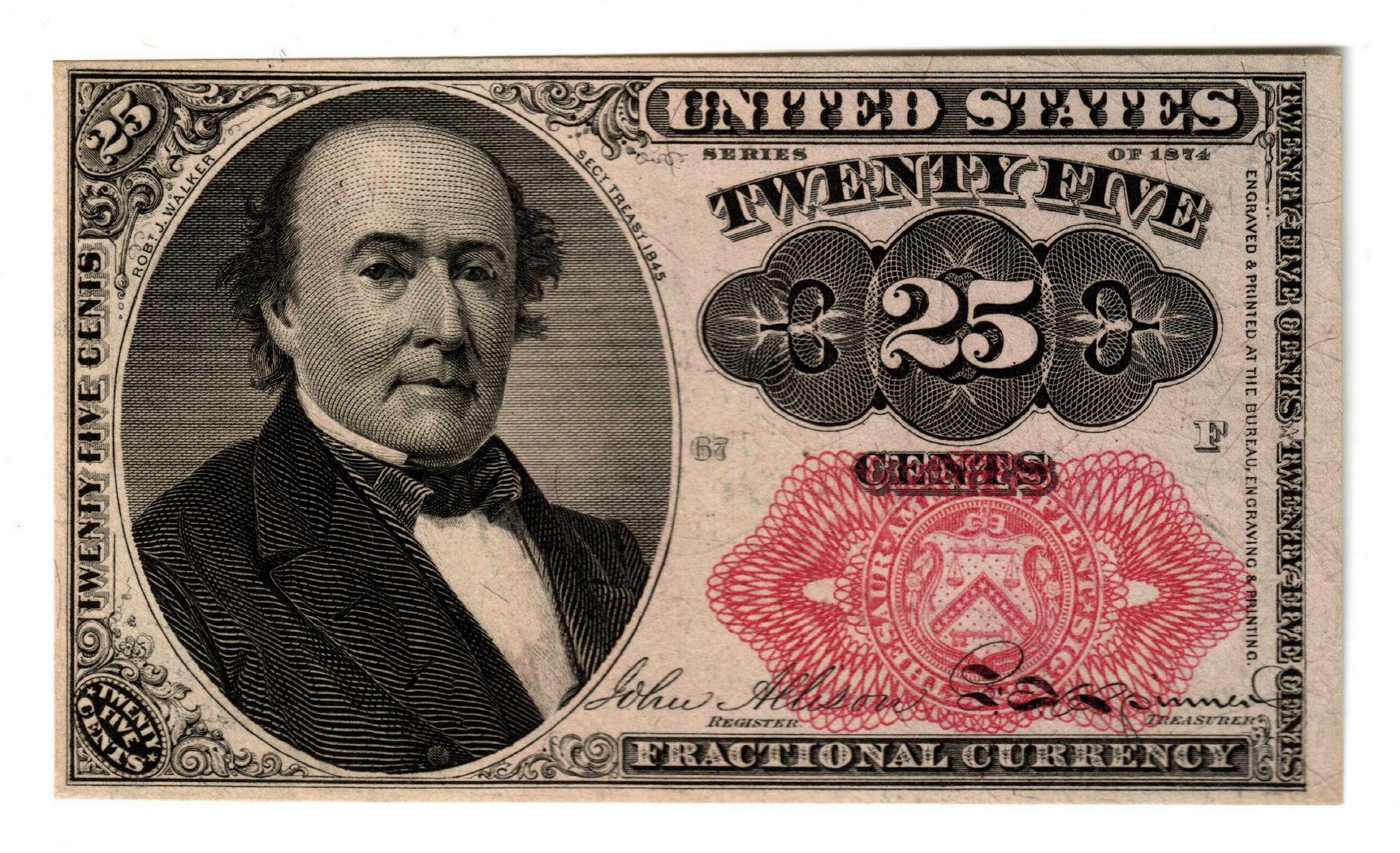 Lot 8: U.S. Fractional Pairing, 50 & 25 Cent Denomination