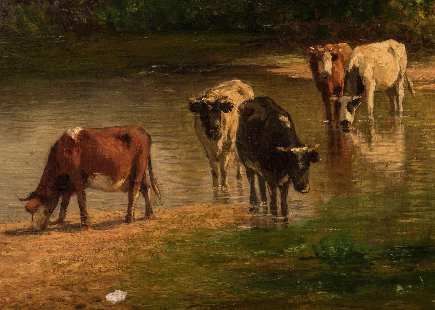 Lot 137: Kruseman Van Elten, Landscape w/ Cows