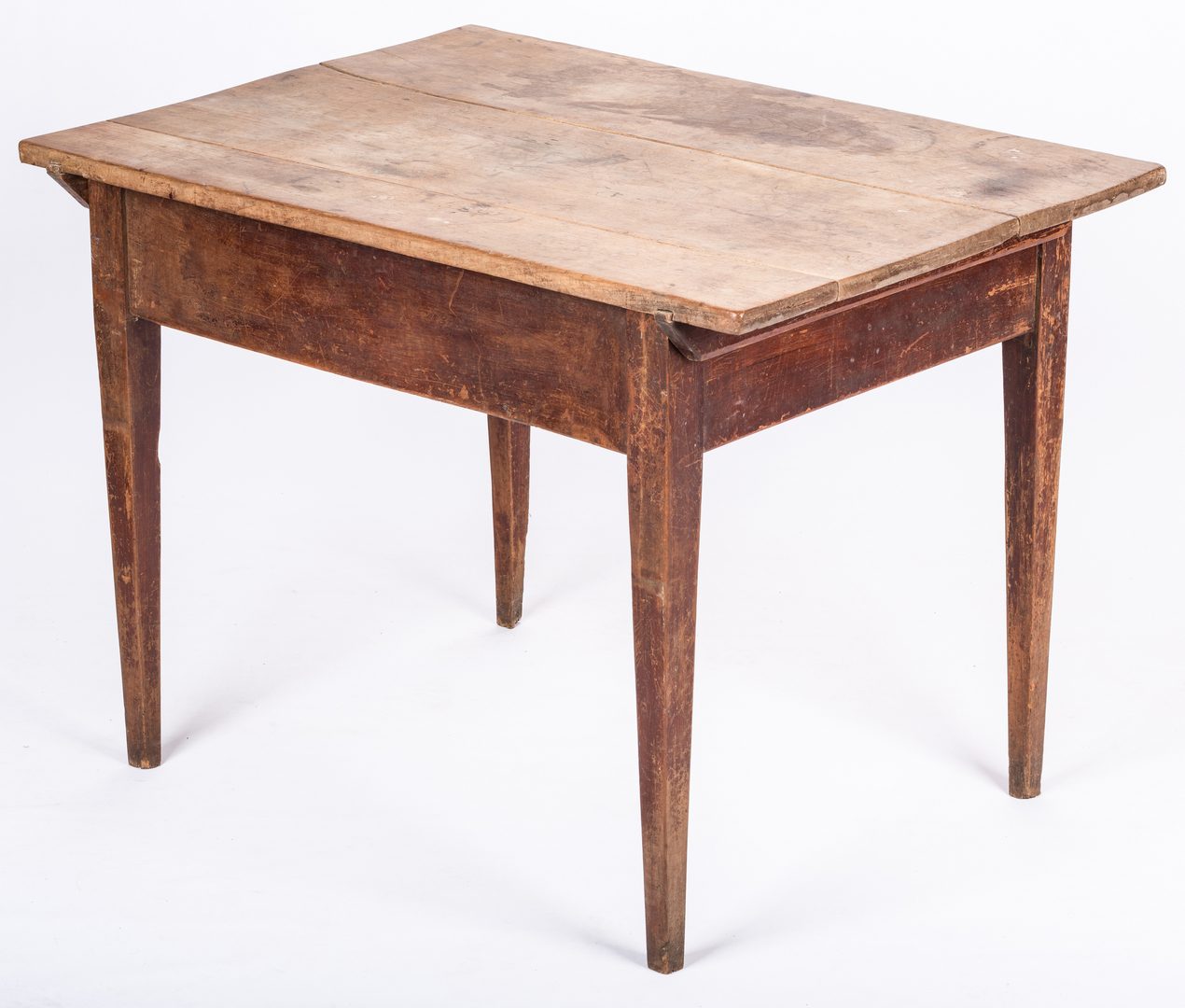 Lot 172: Kentucky Tavern Table w/ Red Wash