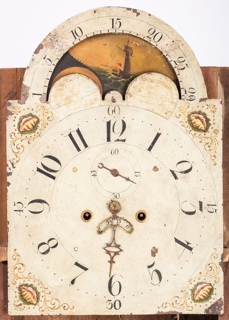 Lot 175: Salem, North Carolina Tall Case Clock