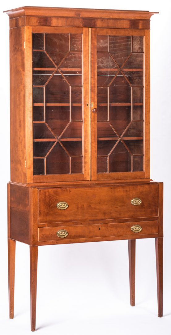Lot 181: East Tennessee Desk and Bookcase