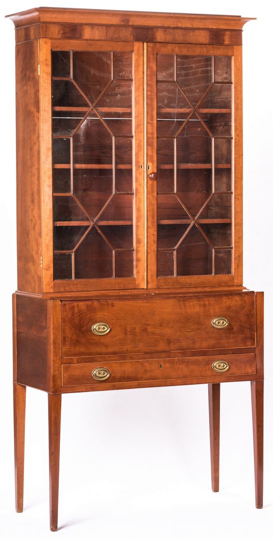 Lot 181: East Tennessee Desk and Bookcase