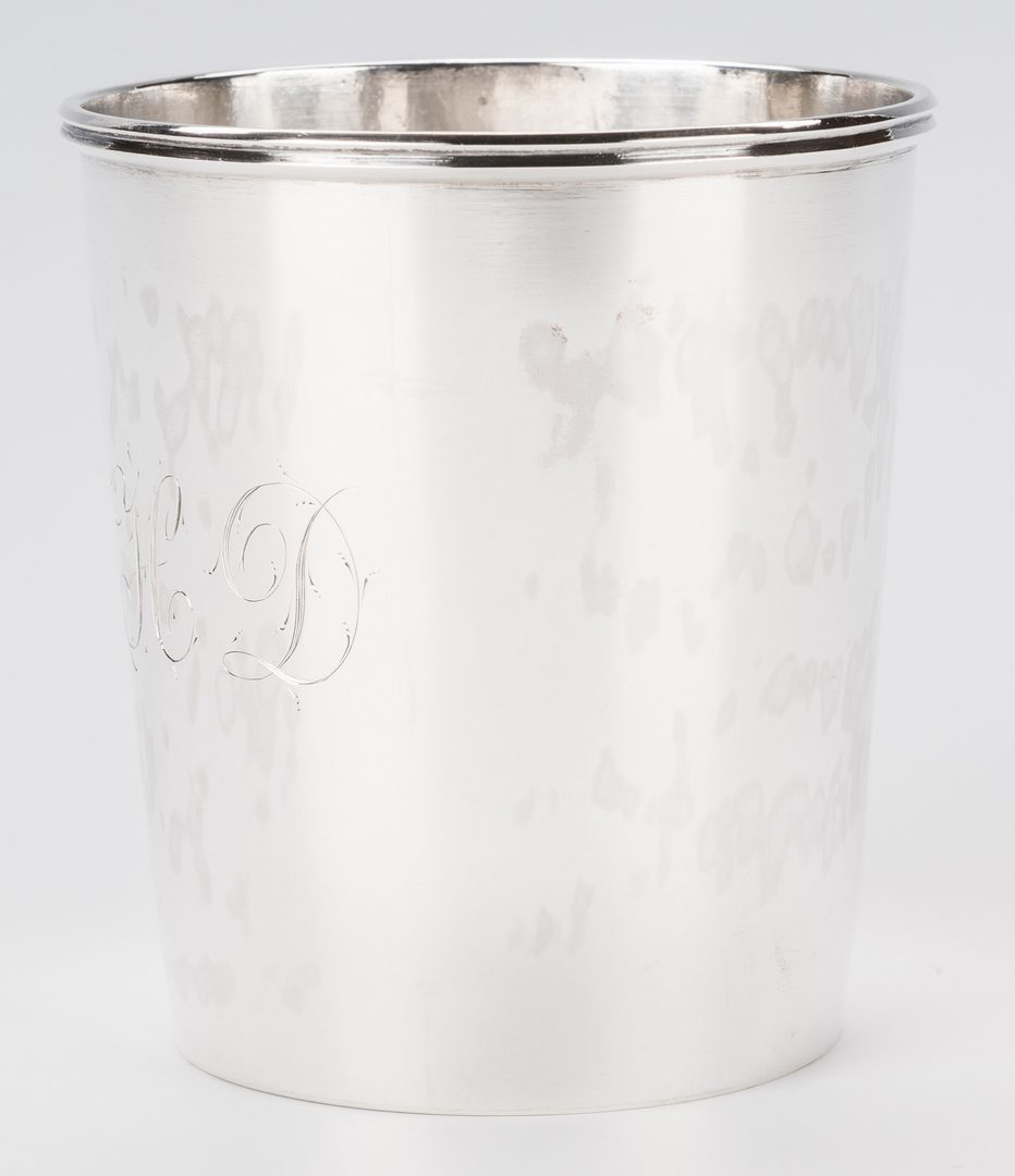 Lot 257: Joseph Loring Silver Cup, Dearborn Family History
