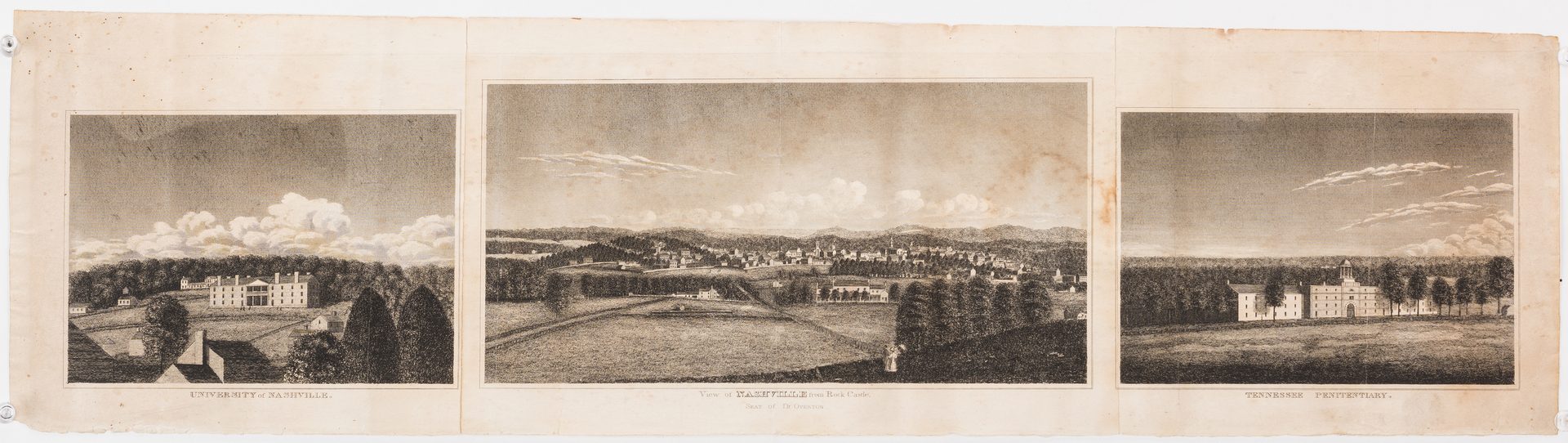 Lot 284: Early View of Nashville