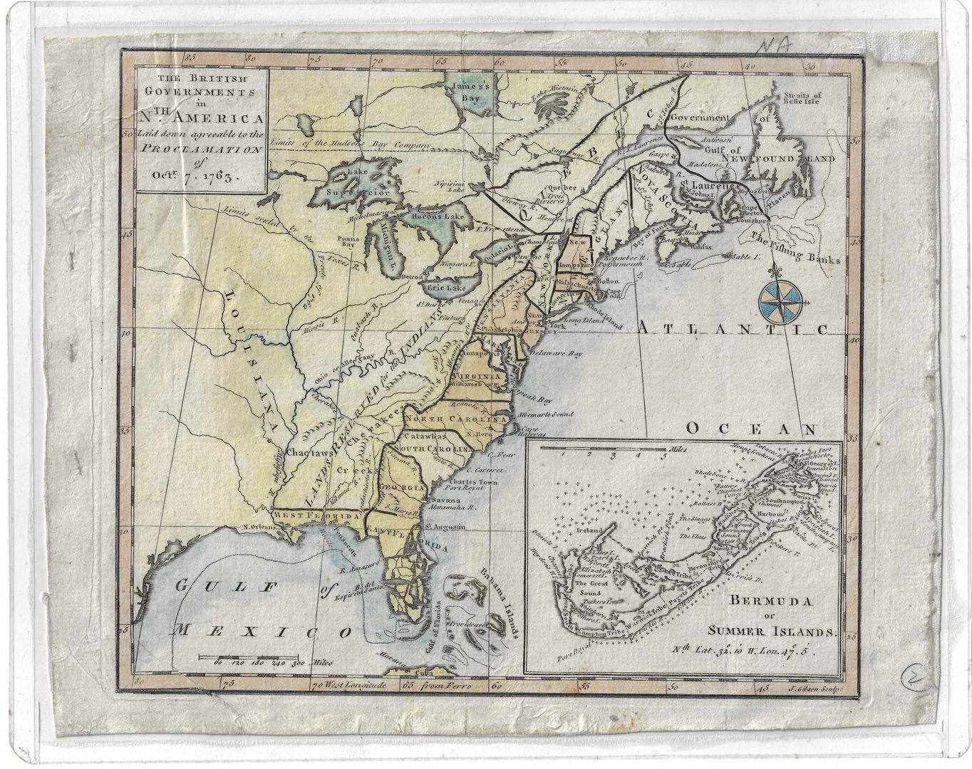 Lot 293: Three 18th C. U.S. Maps, inc. Southern