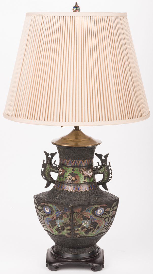 Lot 347: 2 Asian Themed Lamps