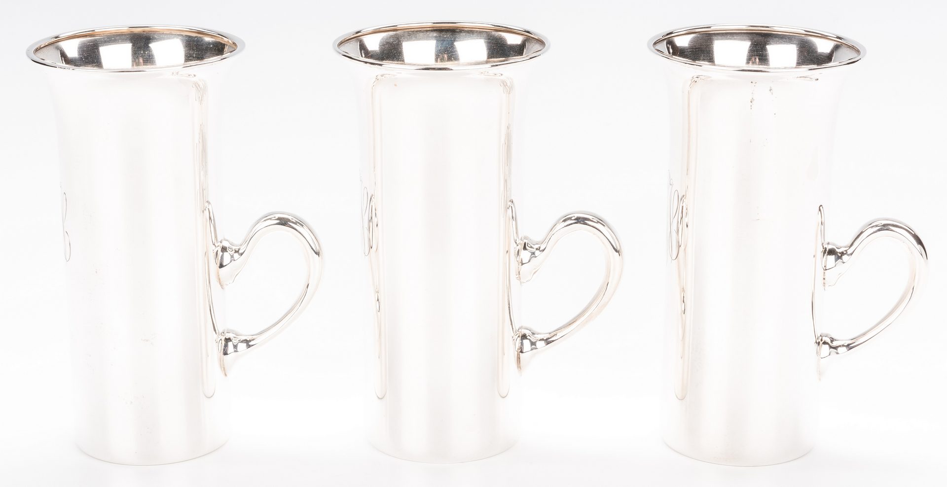 Lot 389: 6 A.G. Schultz Sterling Hunt Cups or Tumblers