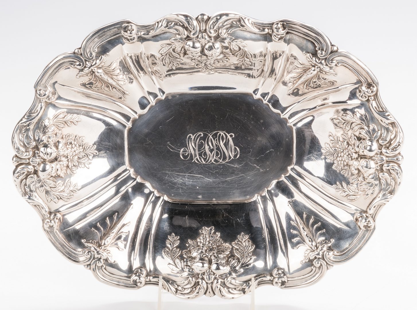 Lot 401: Francis I Sterling Centerpiece Bowl