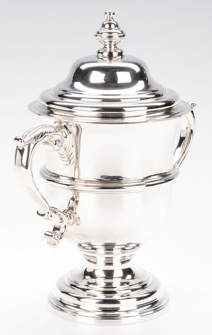 Lot 404: Sterling Trophy Cup, marked Tiffany