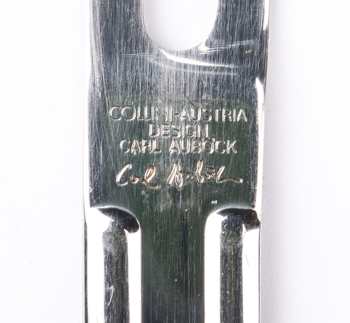 Lot 454: Carl Aubock Culinar Flatware, 40 pcs.