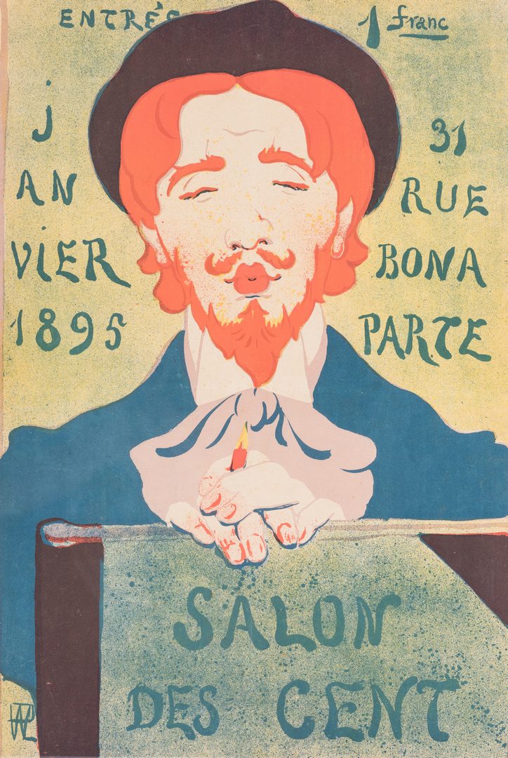 Lot 459: Rene Hermann-Paul  Salon desCent Poster