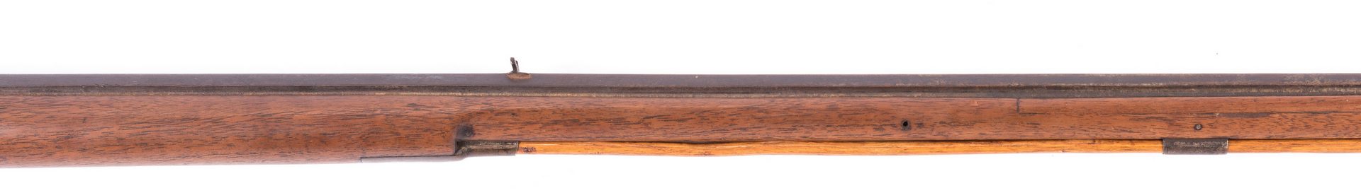 Lot 494: Solomon Reed Full Stock Percussion Long Rifle, .40 Cal.