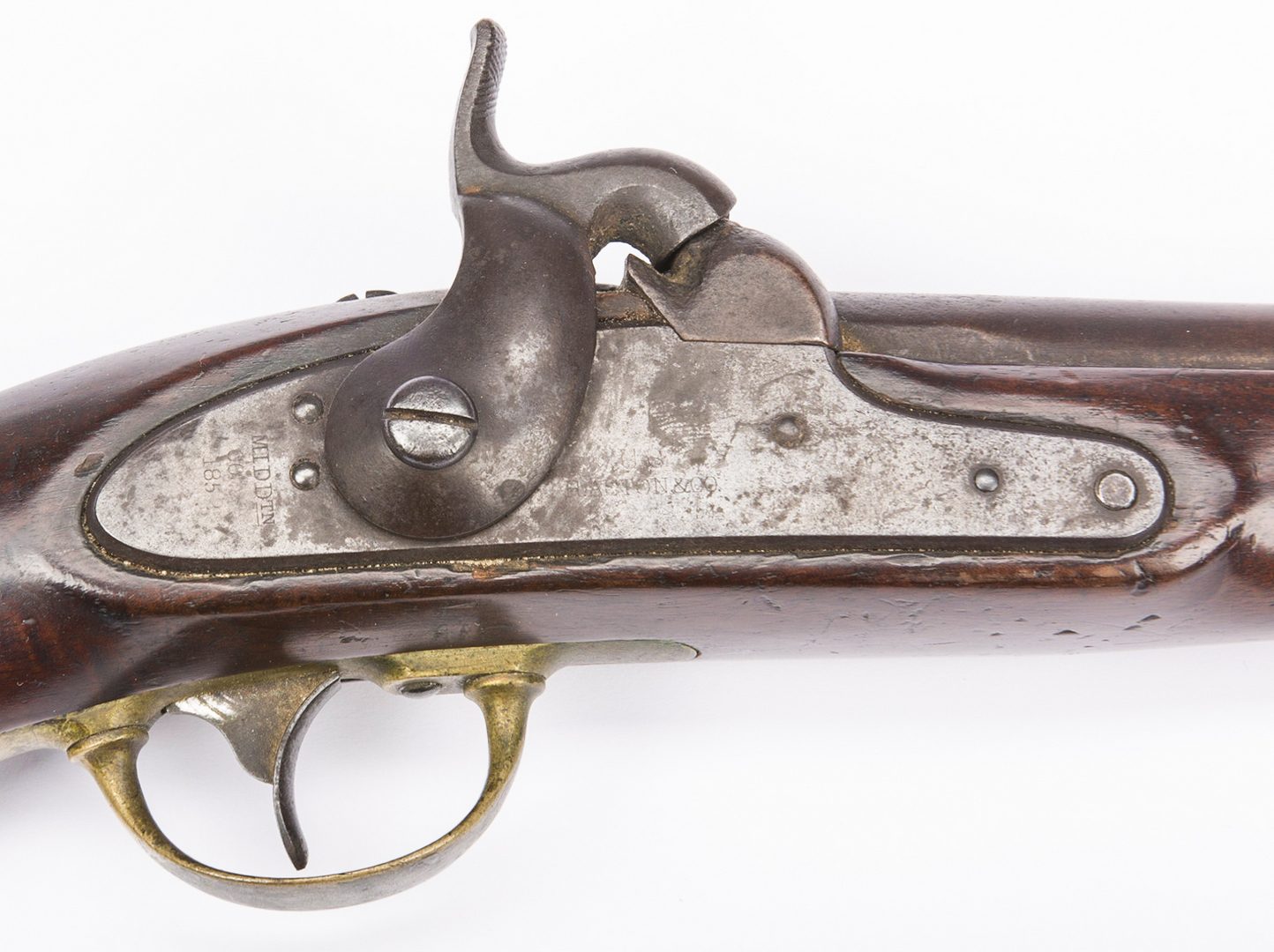 Lot 501: U.S. Henry Aston Model 1842 Percussion Pistol