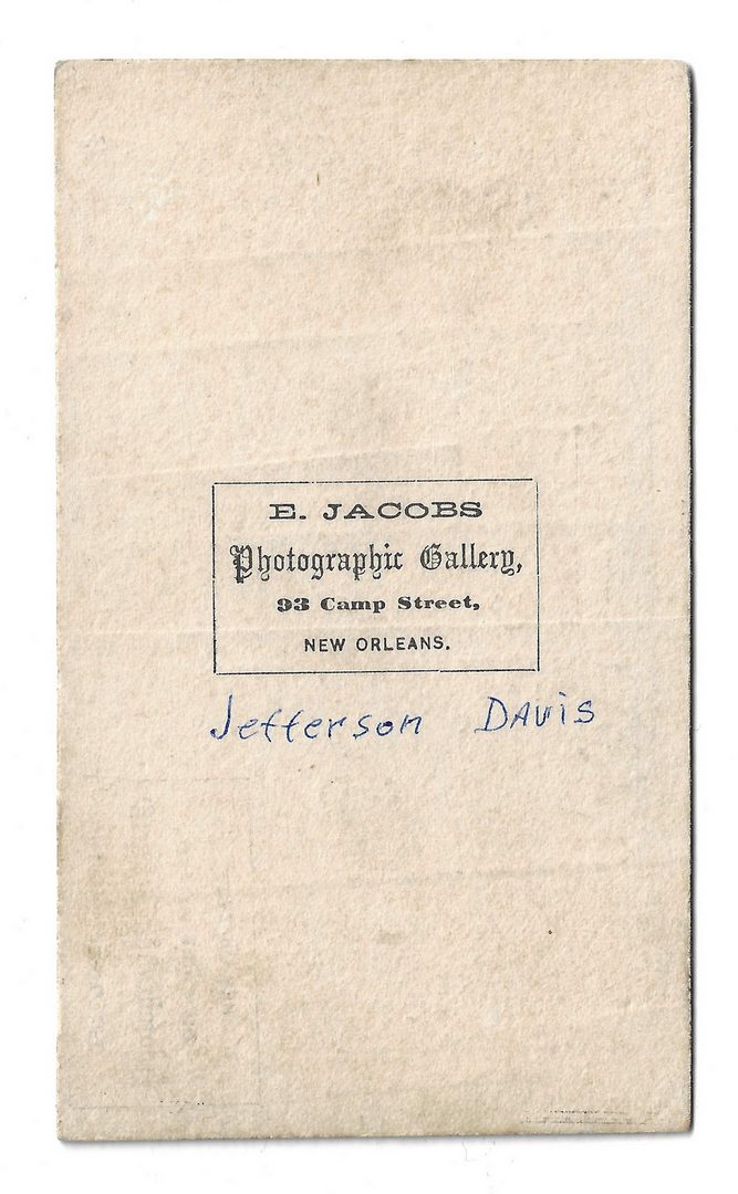 Lot 511: 3 Jefferson Davis Items, inc. Electoral Ticket
