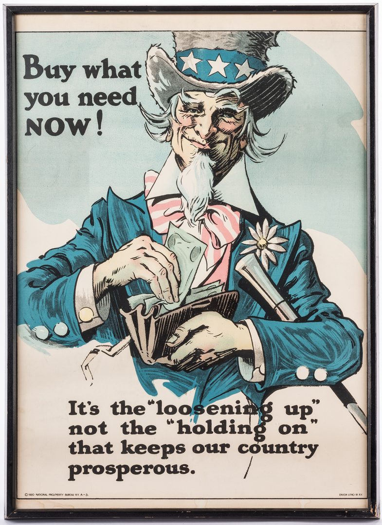 Lot 532: 4 American & French WWI Era Propaganda Posters